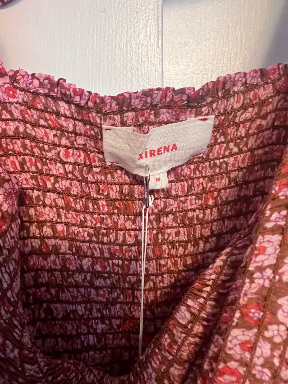XiRENA Pink Floral Tie-Shoulder Maxi Dress - Picture 3 of 7